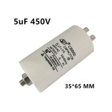 450v 5  F CBB60 START RUN MOTOR CAPACITOR 5UF 5MFD 5 uF  Screw  