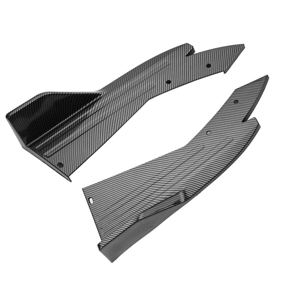 Carbon Fiber For Nissan Sentra Altima Rear Bumper Spoiler Splitter Lip Diffuser Foto 4 de 4