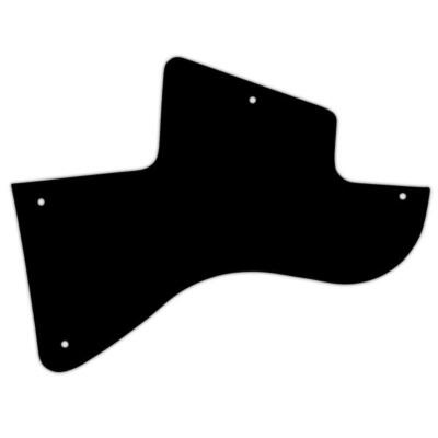 USA CUSTOM PICKGUARD für GIBSON  LES PAUL  SPECIAL P90 PU 5Ply PG BLACK Old Look