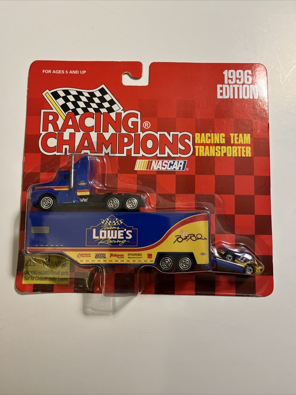 Racing Champions 1996  Team Transporter Lowes #11 B Bodine 1/87 New!