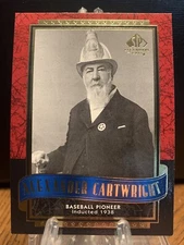 Alexander Cartwright 2003 SP Legendary Cuts #5 BASEBALL Card