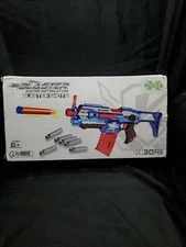 X TOYZ Motorized Blaster Electric Soft Bullet Shooting Gun, 30 Official Darts