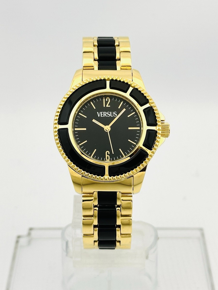 VERSUS VERSACE ブラック 時計 Amazon.com: Versus Versace Womens Watches Black 39 mm Fire