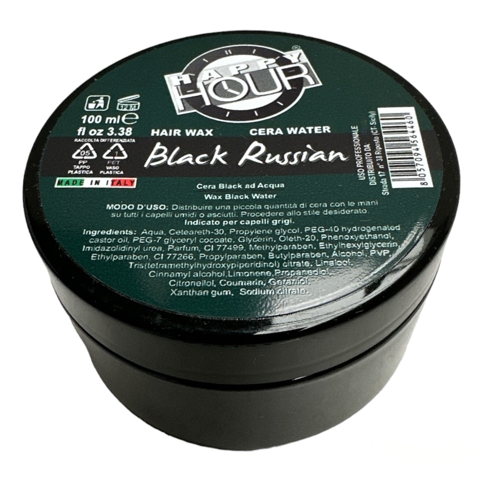 Barber Haarwachs schwarz Haarwax für graue Haare färbendes Haare abdecken Wachs