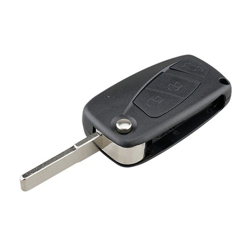 For Fiat Ducato Idea Punto Panda Black Key Fob Hard Shell Case Cover Protector - Picture 8 of 9