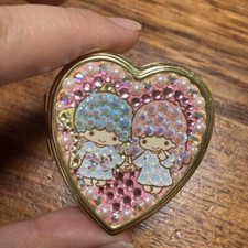 Sanrio Little Twin Stars Rhinestone Accessory Case Kiki Lala 5003