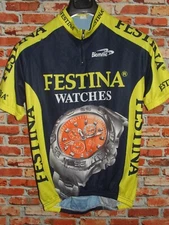 Festina Biemme Cycling Shirt Maillot Size L