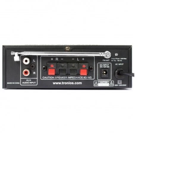 SKYTRONIC AV-360 AMPLIFIER FM/USB/SD con telecomando incluso - Immagine 2 di 4