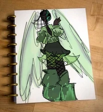 Fierce Woman *Support a Young Artist Cover Set 4 use w/ Classic Happy Planner