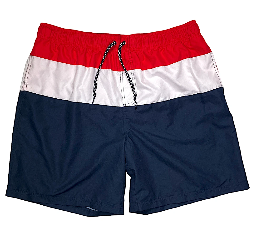 Red white and blue board shorts 2025