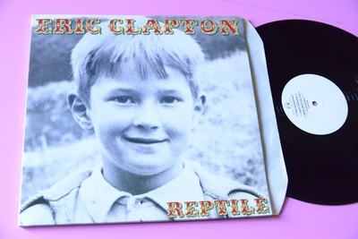 ERIC CLAPTON REPTILE 2LP ORIG EUROPE 2001 EX+ !!!!!!!!!!!