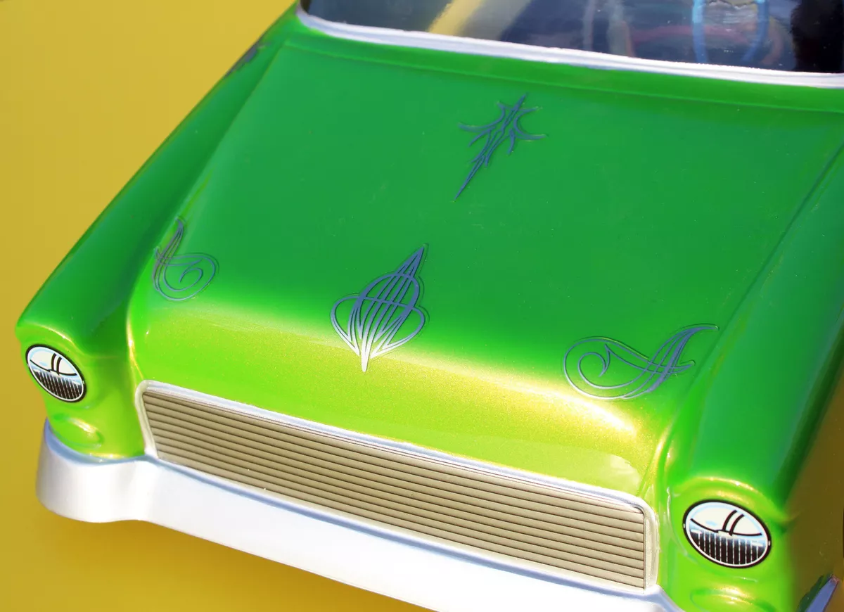 RC CUSTOM PINSTRIPES SILVER stickers decals RC Lowriders Hoppers