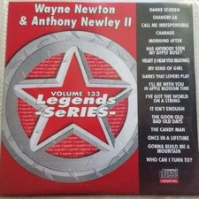LEGENDS KARAOKE CD G WAYNE NEWTON/ANTHONY NEWLEY II OLDIES 133 17 SONGS pop