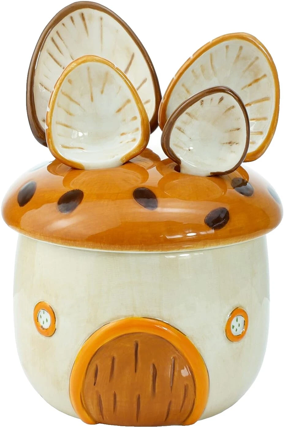 Tazas de medición de porcelana