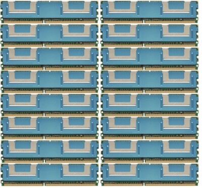 64GB (16x4GB) PC2-5300F DDR2 Con Buffer Server Memoria RAM - Foto 2