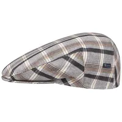 LIPODO Schirmmütze Karocap Schiebermütze Inglese Cotton Flatcap Mützen