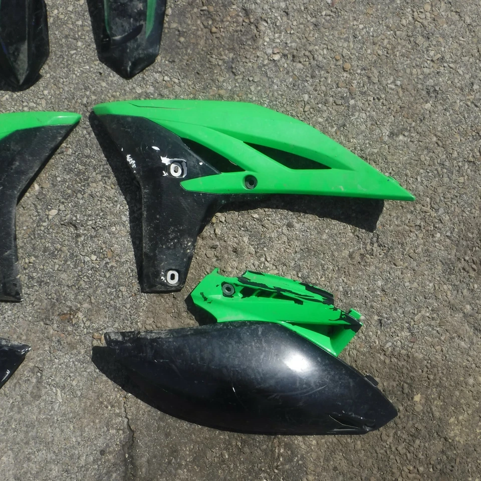 2013 YAMAHA YZ250F FENDER SIDE COVER RADIATOR SHROUDS PLASTIC KIT YZ 250F 10-13 - Image 3 of 4