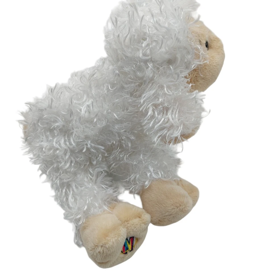 Webkinz Baby Sheep Lamb Plush No Codes White Tan HM201 - Image 4 of 4