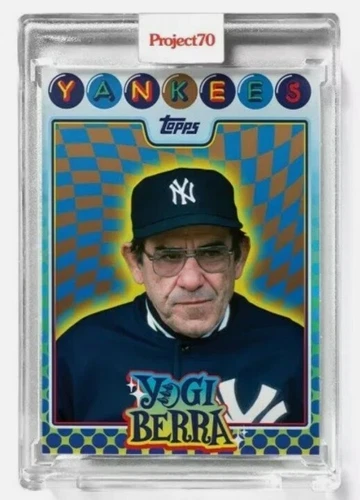 2008 Yogi Berra Topps Project70 #716 by Claw Money New York Yankees Short Print!