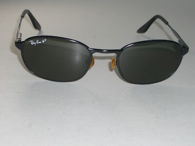 VINTAGE B&L RAY-BAN HIGHSTREET W2964 SLEEK BLACK POLARIZED VINTAGE B&L RAY-BAN HIGHSTREET W2964 SLEEK BLACK POLARIZED