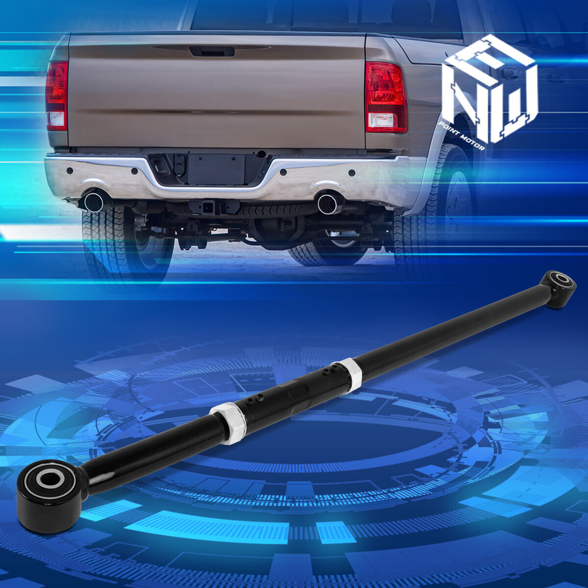 For 0923 Dodge Ram 1500 Jeep Gladiator 04" Lift Kit Rear Adjustable