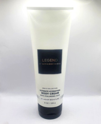 BATH AND BODY WORKS LEGEND BODY CREAM FOR MEN 8 FL OZ