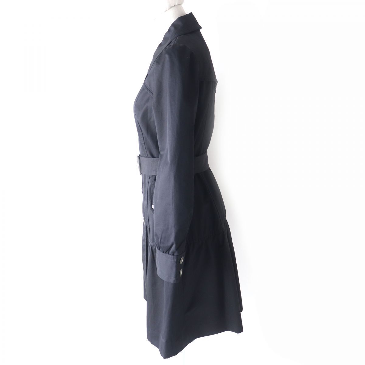 BURBERRY Blue Label Logo button Single Trench coat Size 38