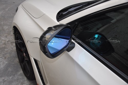 Cubiertas de espejo retrovisor de carbono forjado en seco para Honda Civic Type-R FL5 11a pasta - Imagen 10 de 12