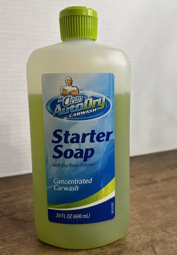 Mr Clean Auto Dry car wash Starter Soap