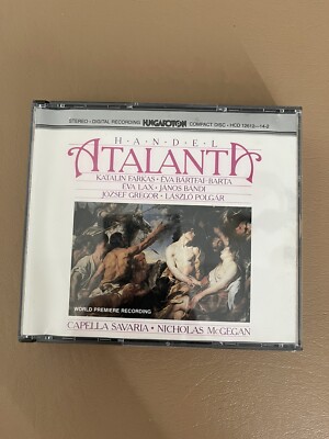 GEORGE FREDERICK HANDEL - Handel: Atalanta - 3 CD - Box Set Import -
