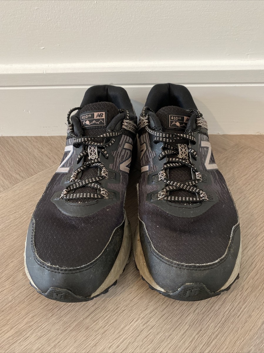 New Balance 410v6 womens trail shoe Uk Size Black/Grey Some - Main Image