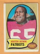 Houston Antwine New England Patriots 1970 Topps #255 Southern Illinois 9M