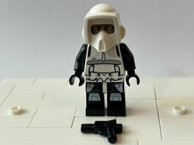 LEGO Star Wars Scout Trooper black legs minifigure Episode VI 10236 sw0505