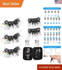 Terminal Pin Removal Tool Kit 82 Pcs - Black