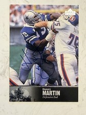 HARVEY MARTIN 1997 UPPER DECK LEGENDS AUTOGRAPH Signed Auto Cowboys