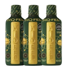 3 Bottles biQ-FEL Liquid Multivitamin Mint Fl...