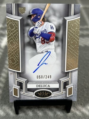 2024 Topps Tier One - Breakout Autographs Jonny Deluca #BOA-JDE /249 (AU, RC)