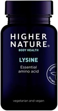 Image of Higher Nature Lysine 500mg 90 Tablets - 4 Pack