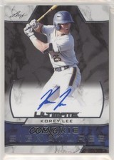 2019 Leaf Ultimate Rookie Signatures Korey Lee #RS-KL1 Auto h3a