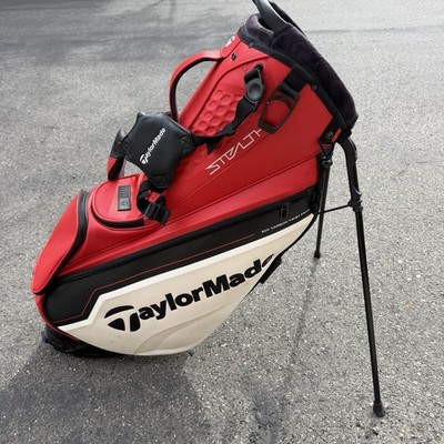 TaylorMade Stealth ゴルフバッグ Taylormade Stealth 60x Carbon Stand Carry Golf Bag 4-Way Rare