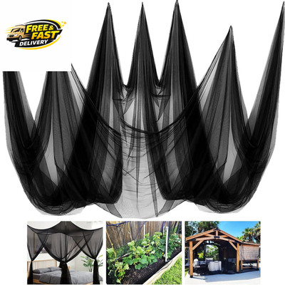 2 Pack 10 X 20 FT Mosquito Netting,Garden Mesh Netting Barrier,Balcony Privacy S