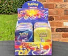 POKEMON TCG SCARLET & VIOLET KANTO POWER MINI TINS ART SET X10 PLUS CDU *NEW*