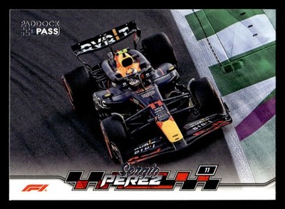 2024 Topps Paddock Pass Formula 1 #32 Sergio Perez card