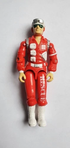 🐶 Vintage 1986 G.I. Joe Lifeline V1 Action Figure ARAH Hasbro 3.75"