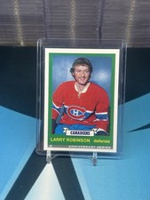 1992-93 O-Pee-Chee - Anniversary Series Larry Robinson #6 GREAT CENTERING