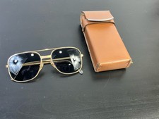 Aviator Gold Filled 14K Sunglasses Italy 52-20 140