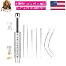 Piercing Taper Ball Grabber Tool for Changing Jewelry -Flat Back Earrings App...
