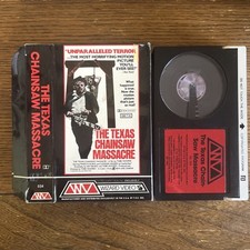 RARE Texas Chainsaw Massacre 1982 Betamax -NOT VHS