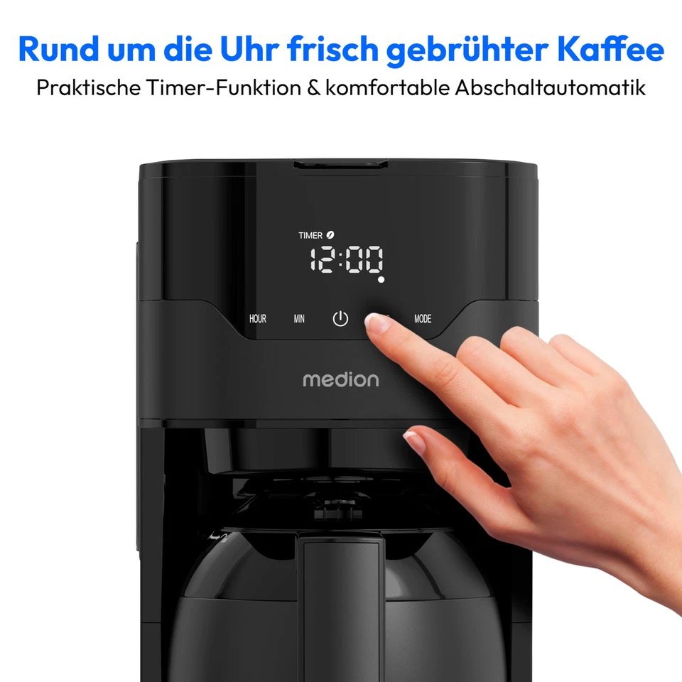 Kaffeemaschine mit Thermoskanne MEDION® (MD 18458) - Bild 3 von 4