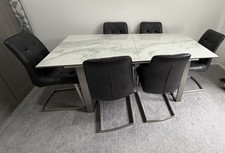 Barker and Stonehouse Extending Dining Table and Chairs Set